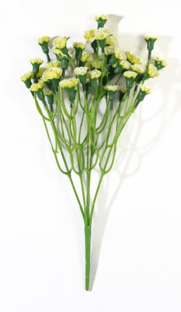 Букет гвоздик Лель желтый