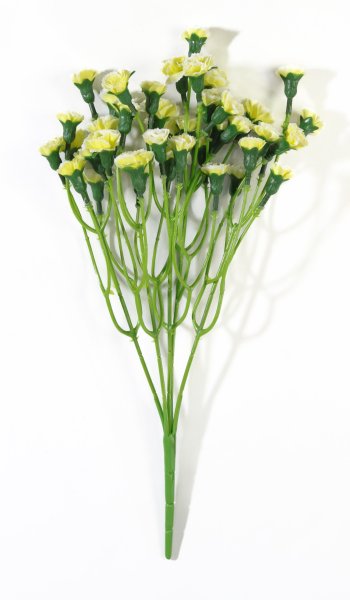 Букет гвоздик "Лель" желтый