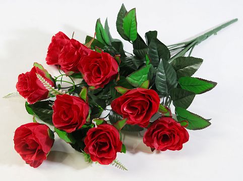 Букет роз "Дымка" 9 цветков от магазина KALINA являющийся официальным дистрибьютором в России 