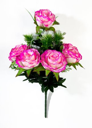 Букет роз Кураж 7 цветков