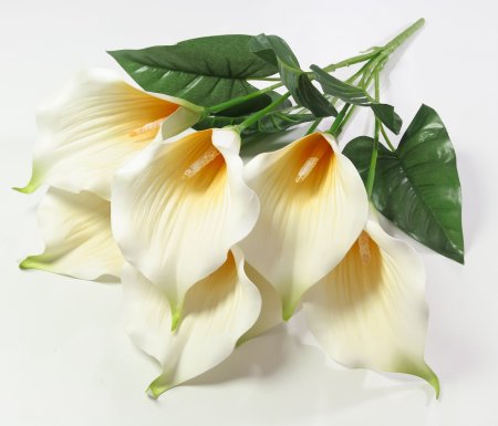 Букет Калл из латекса 7 цветков