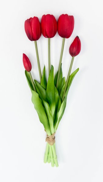 Тюльпаны красные 40 см