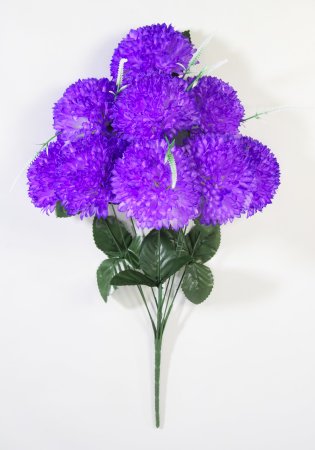 Букет хризантем "Спектакль" 9 цветков