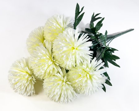 Букет хризантем " Супер гигант" 9 цветков