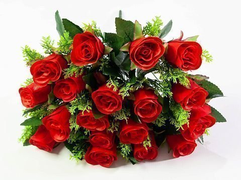 Роза «Августина» 18 цветков от магазина KALINA являющийся официальным дистрибьютором в России 