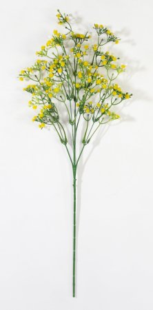 Ветка гипсофилы "Ольхон" желтая