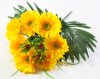 Гербера "Мозайка" 7 цветков 10 веток