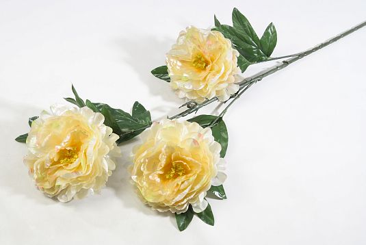 Ветка пиона 3 цветка от магазина KALINA являющийся официальным дистрибьютором в России 