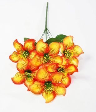 Букет лилий "Робинзон" 6 цветков от магазина KALINA являющийся официальным дистрибьютором в России 