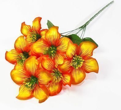 Букет лилий "Робинзон" 6 цветков от магазина KALINA являющийся официальным дистрибьютором в России 